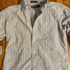 Boys long sleeve button up Polo!